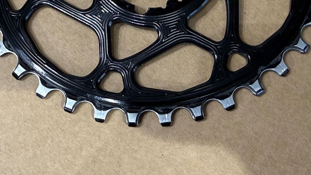 Zębatka Absolute Black Oval Sram 34 offset 3 mm.