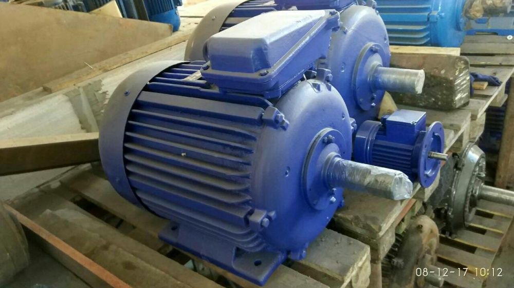 Электродвигатель 0.75,1.1,1.5,2.2,3,4,5.5,11квт 220-380В двигун, мотор
