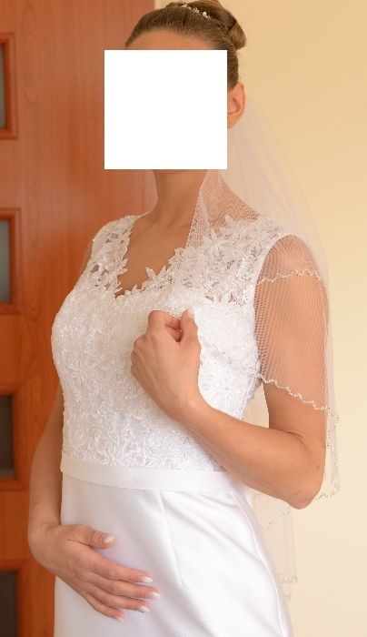 Suknia ślubna + welon