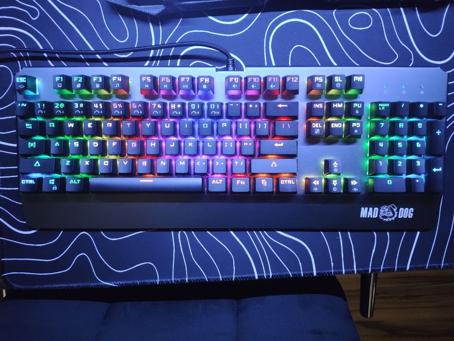 Klawiatura gamingowa  mechaniczna mad dog gk900