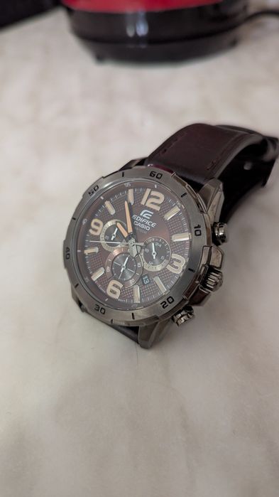 Часы Casio edifice efr 538 chronograph, годинник касіо хронограф