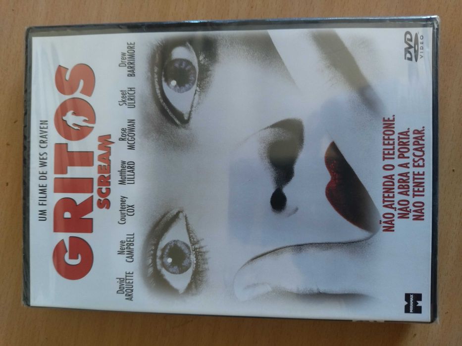 DVD Gritos de Wes Craven novo e selado