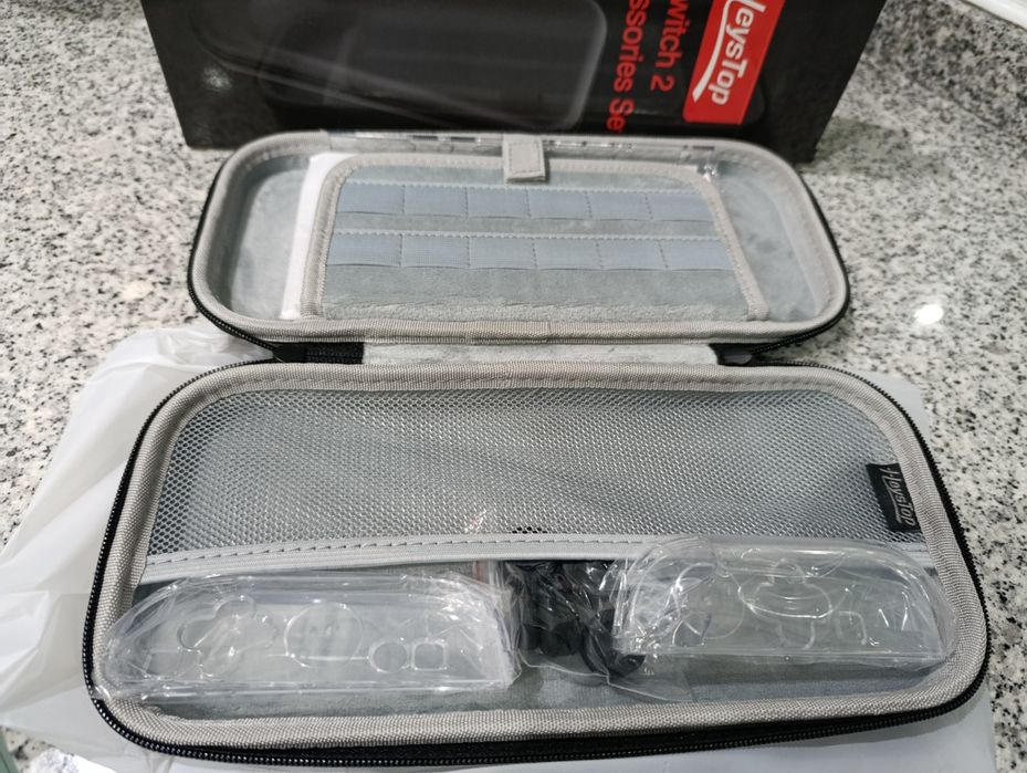 Estojo Switch 2 e acessórios