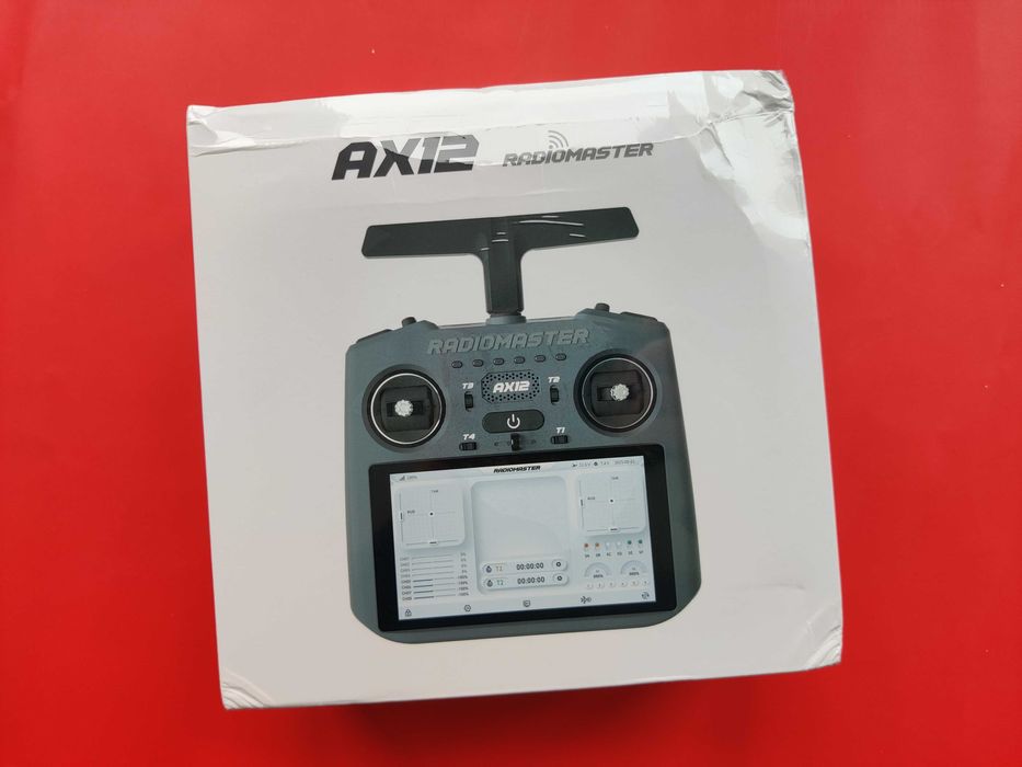 Апаратура Radiomaster AX12 ELRS (Android) 2.4/900MHz пульт для FPV дронів квадрокоптерів DJI O3 O4 Pro AirUnit