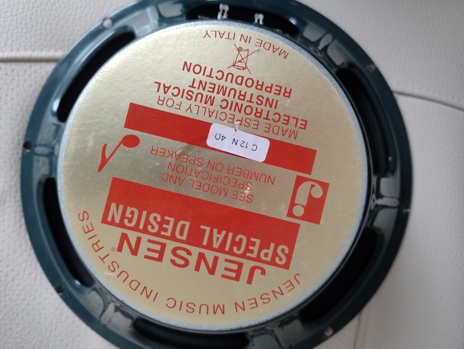 Głośnik Jensen c12 N  4 ohm stosowany w marce Fender Junior ( m.inn.se