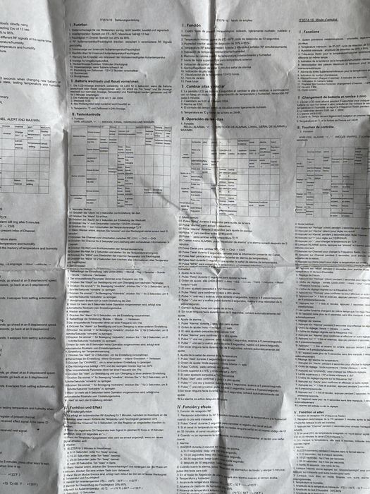 Estações meteorológicas e mais na descrição