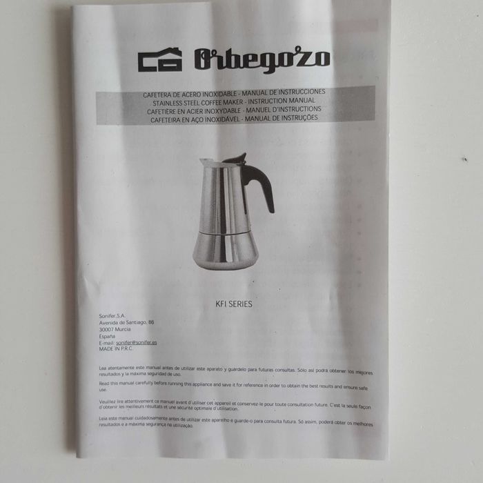 Cafeteira inducao 5 chavenas  nova