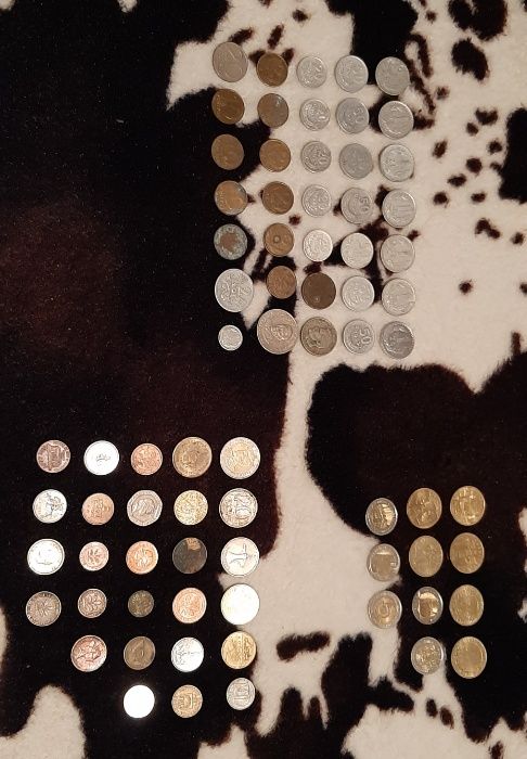 Kilkadziesiąt starych monet