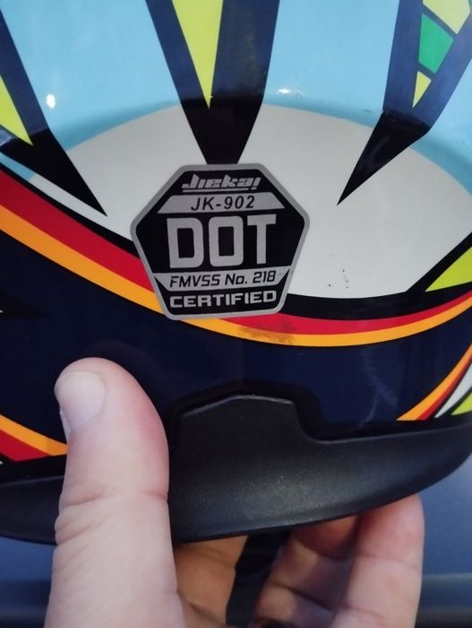 Capacete de mota