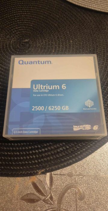 Kaseta danych Quantum LTO Ultrium 6 – 2.5 / 6.25 TB