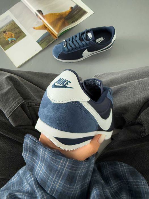 Кросівки Nike Cortez Blue/Navi premium