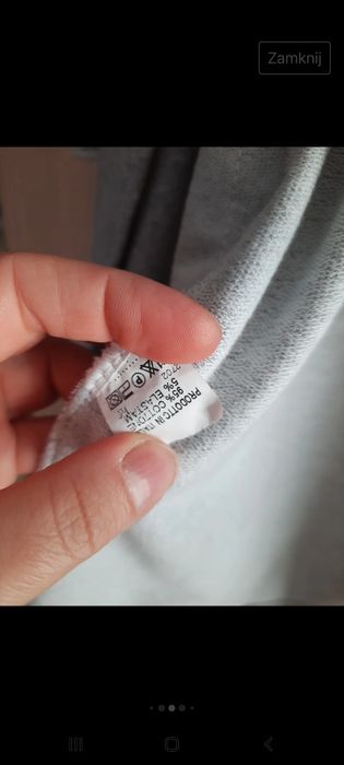 Marynarka kartygan bluza z falbaniastymi rękawami S/M