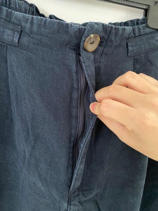 Spodnie granatowe Reserved