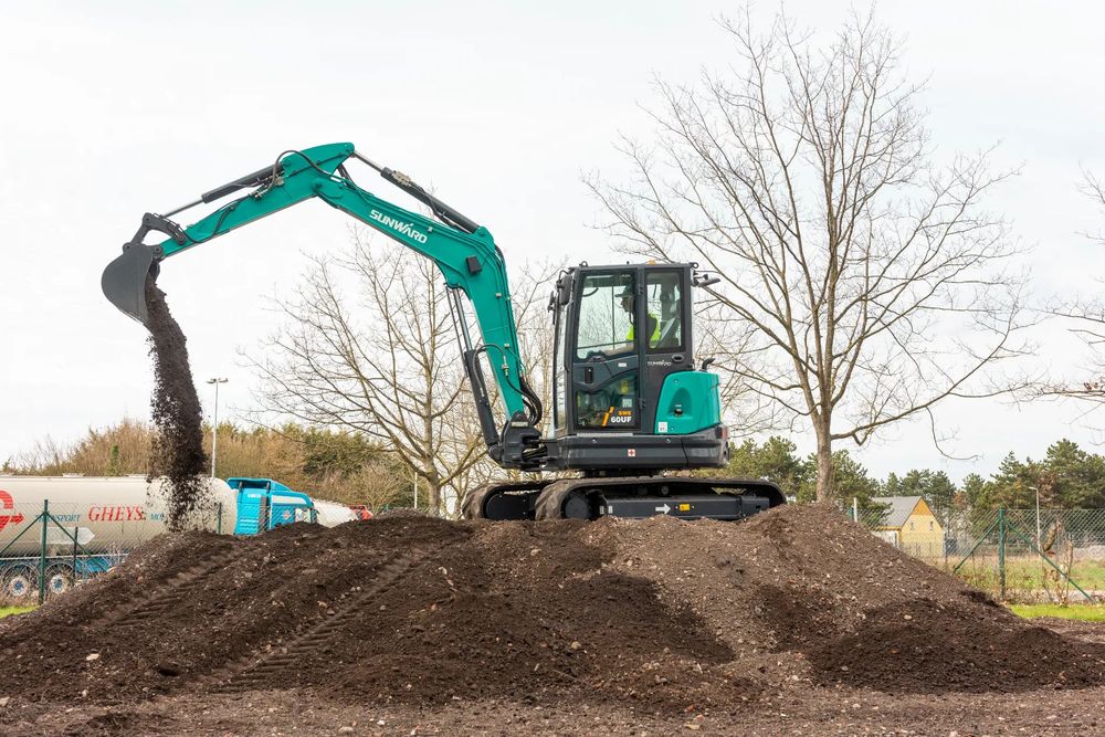 SUNWARD SWE60UF  Nowa minikoparka SUNWARD SWE60UF GWARANCJA! Rok 2025!