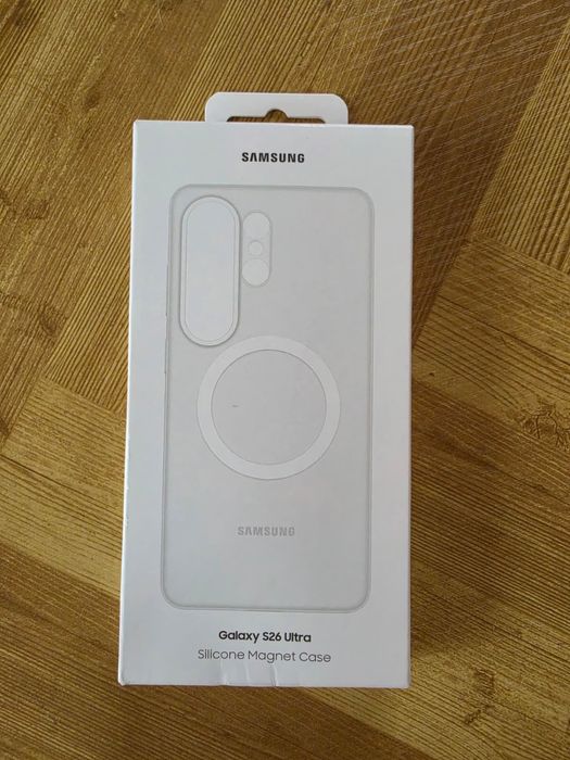 Capa samsung silicone magnetic case s26 ultra