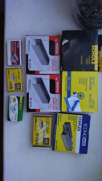 Скобы для степлер