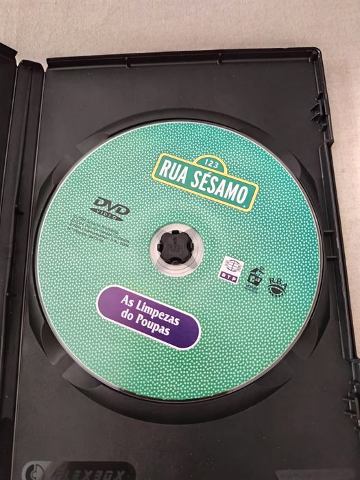 DVD rua sésamo.   .