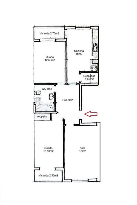 Excelente apartamento T2 no centro do Pinhal Novo, Palmela