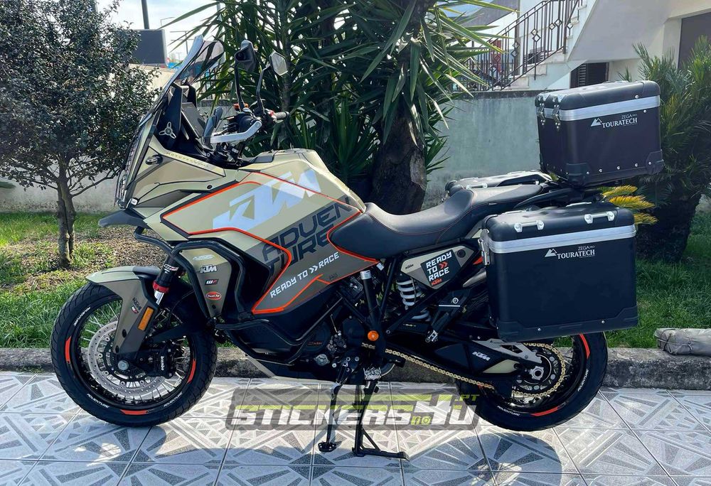 Autocolantes motas e malas KTM Adventure e Super Adventure