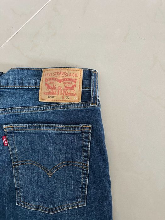 Levis 510 32/30 Spodnie Piękne Slim