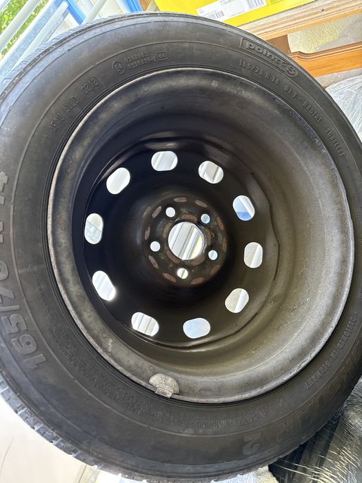 Koła 2szt.  VW polo IV/golfIV 165/70R14 pięcio srubowe