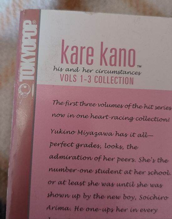 Manga "Kare Kano - His and Her circumstances" Omnibus vol. 1-3 Masami Tsuda