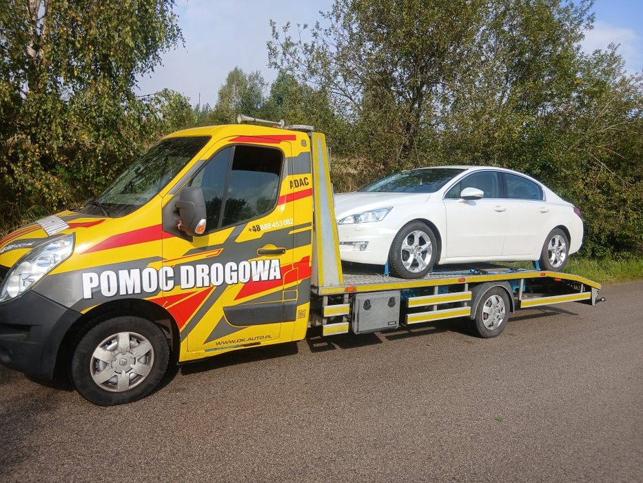 Pomoc Drogowa przewóz pojazdów i maszyn