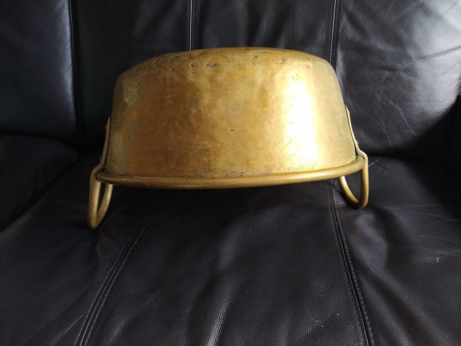 Antiga panela, tacho, alguidar, caldeira grande dimensão em cobre