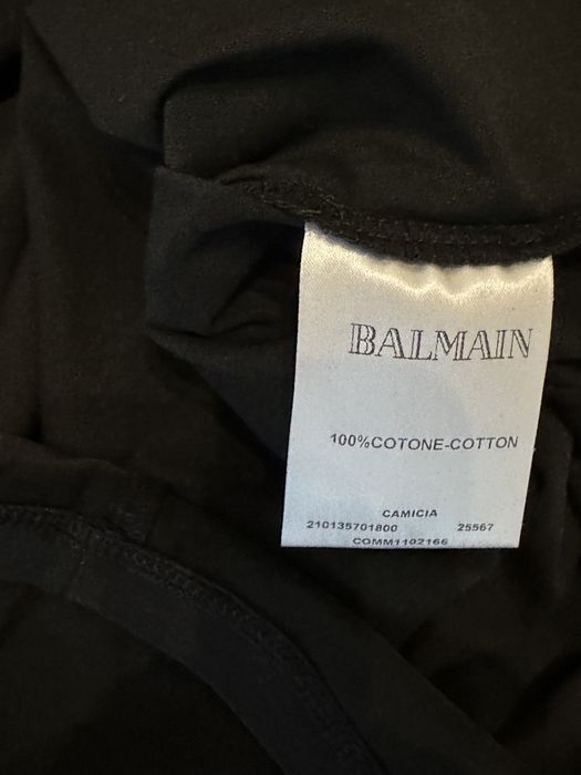 T-shirt balmain rozm L czarny