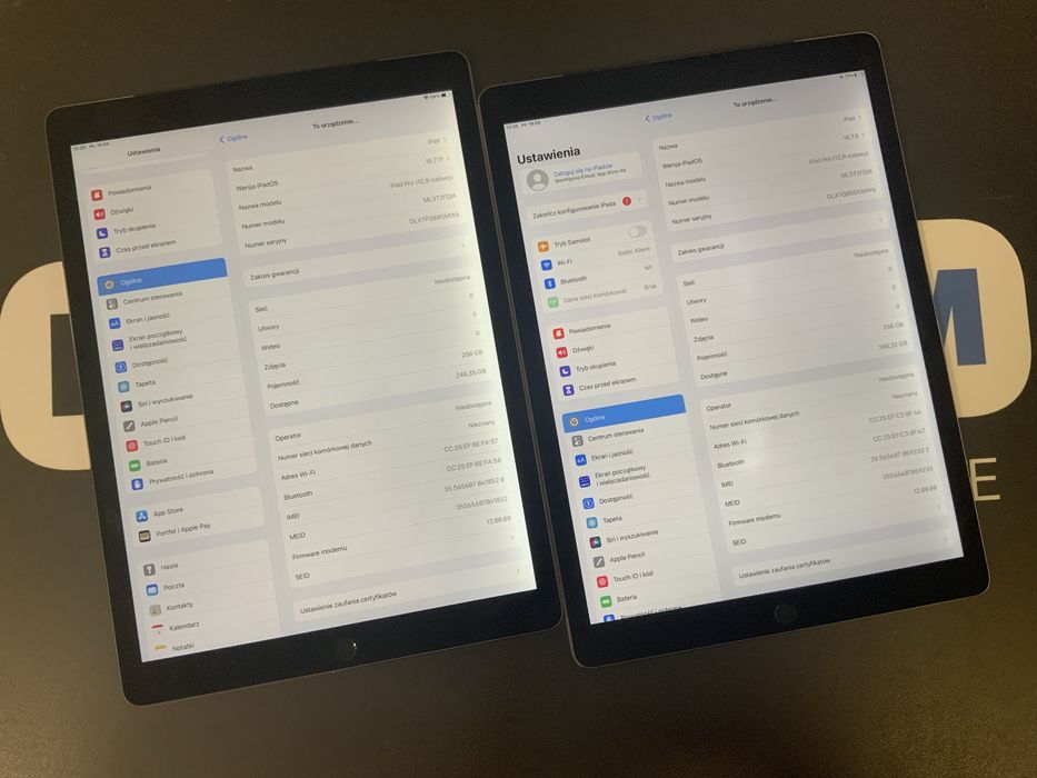 Sklep Apple Ipad Pro 1gen 256gb lte space gray