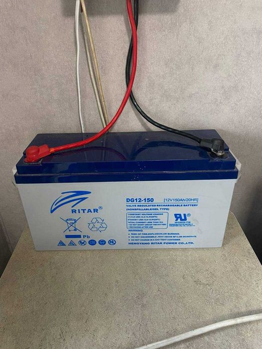 Акумулятор Ritar GEL DG12-150 12В