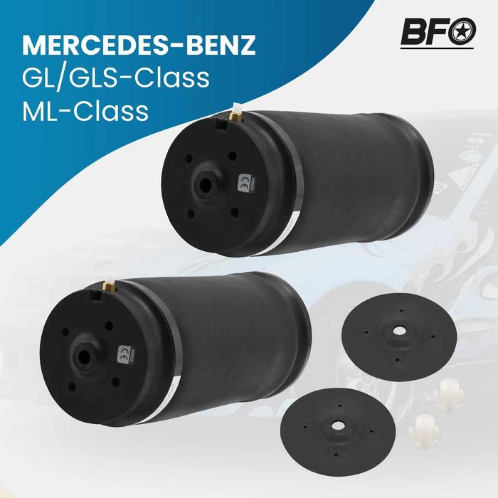 Пневмоподушки пневмобалони Mercedes MLGL Class W163 W164 W166 X164X166
