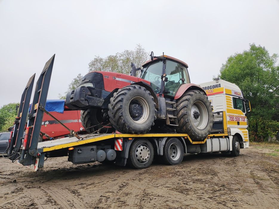 Pomoc drogowa,transport ciągników,maszyn rolniczych,budowlanych,hol-au