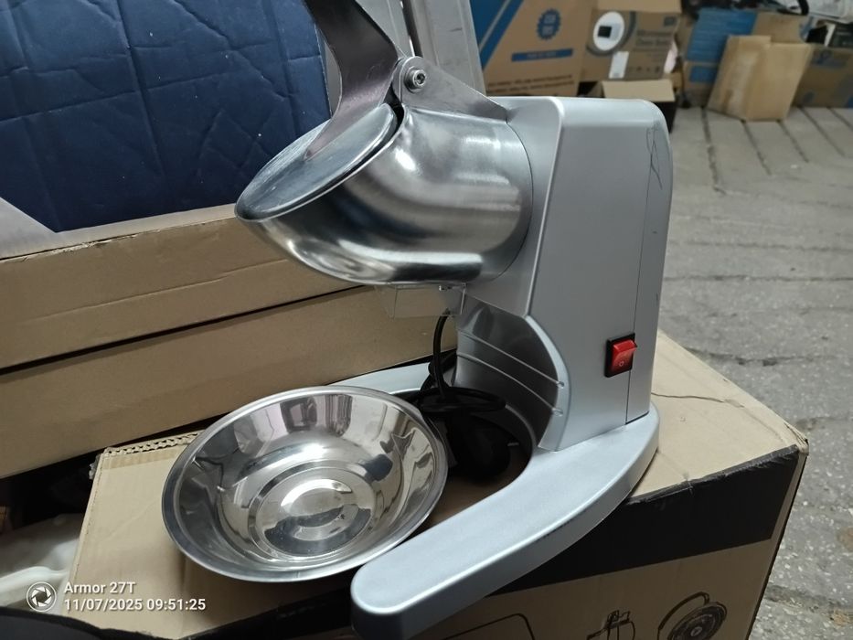 Picadora de gelo industrial