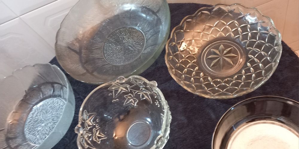 Taças grandes p/doces de natal, saladas de fruta, pudins