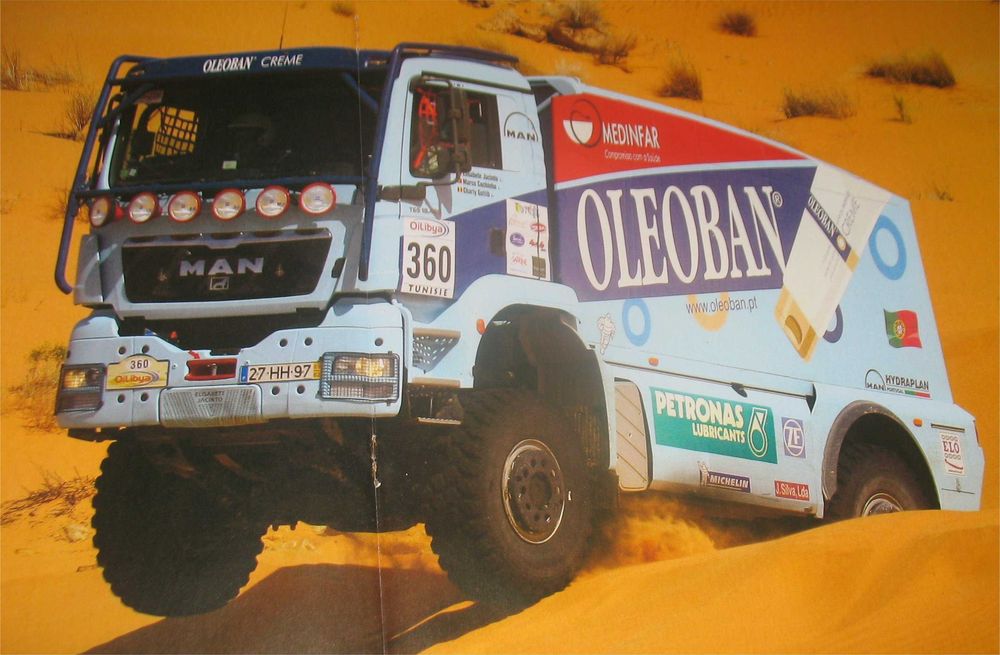 Poster - MAN - Rally Oilibya de Tunisie 2010 - Elisabete Jacinto