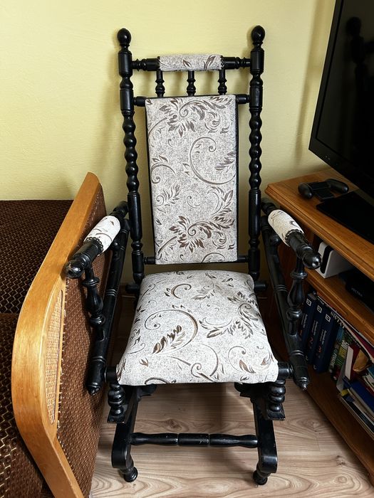 Fotel bujany vintage