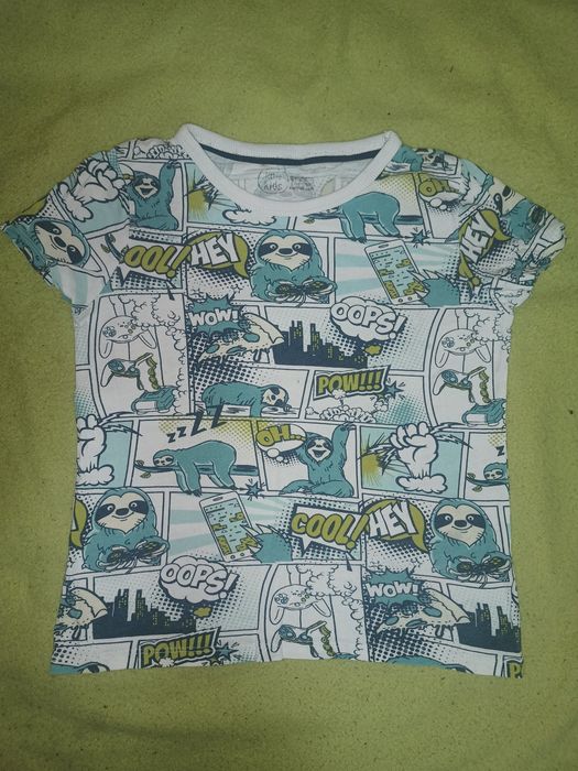 Zestaw t-shirt koszulka 116 (6 szt.)