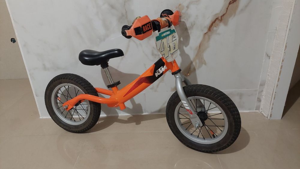 KTM Bicicleta de equilíbrio + Colete MX