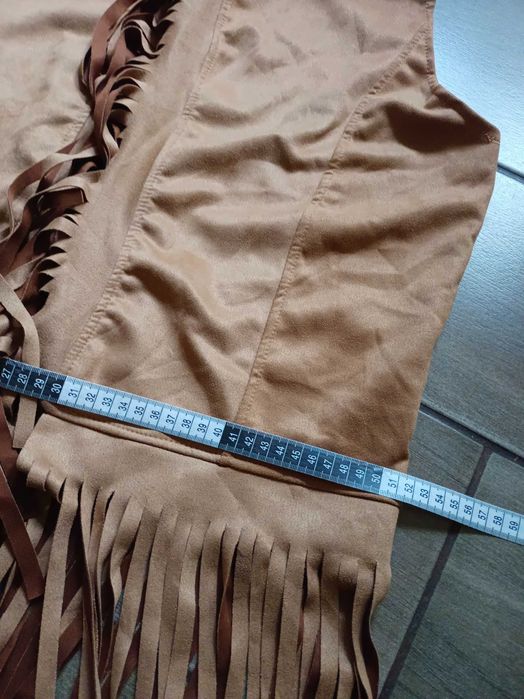Kamizelka z frędzlami Hipiska - XL/XXL