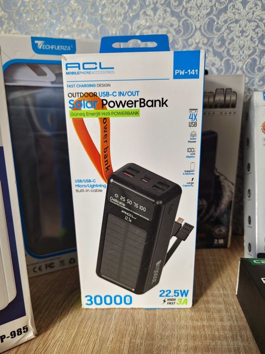 Павербанки 10, 20, 30 powerbank опт дешево быстрая зарядка