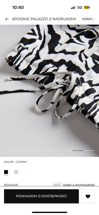 Spodnie palazzo z lnu