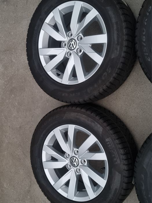 Koła Zimowe Alu 16" VW Passat B8 T-Roc 5x112 SuperStan Oryginalne