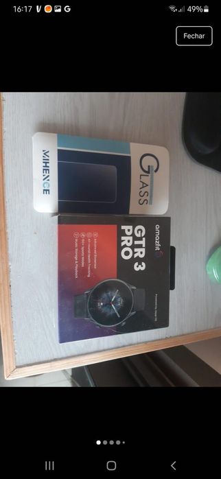 Amazfit GTR 3 PRO com proteções em vidro incluidos