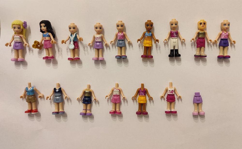 Mini figurki Lego Friends