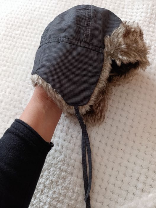 Тепла Шапка h&m дитяча з вушками зима