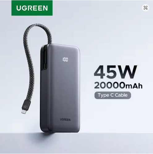 Павербанки Ugreen 45W / 145W / 160W / 200W