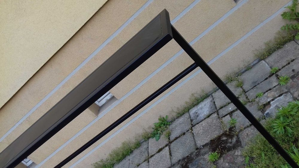 Stojak Odzieżowy Duży Żeliwny metalowy czarny loft