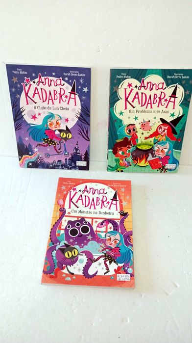 Livros da Coleção Anna Kadabra