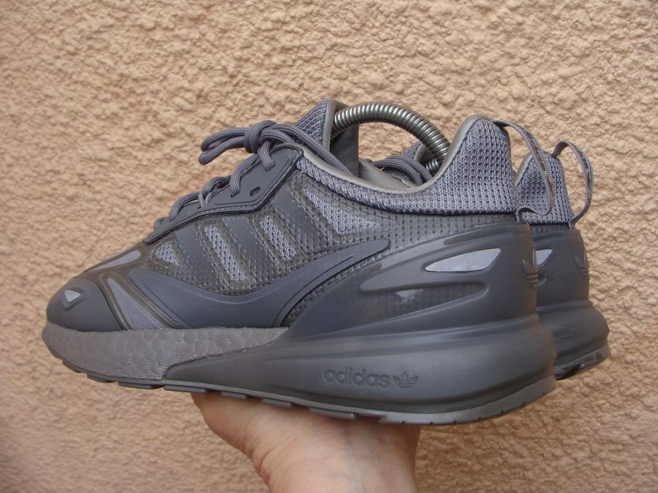 40/25 см Adidas Zx 2K Boost Grey кроссовки крутые оригинал 2021